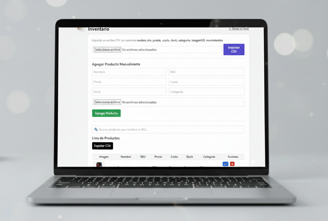 Interfaz de Aplicación Móvil